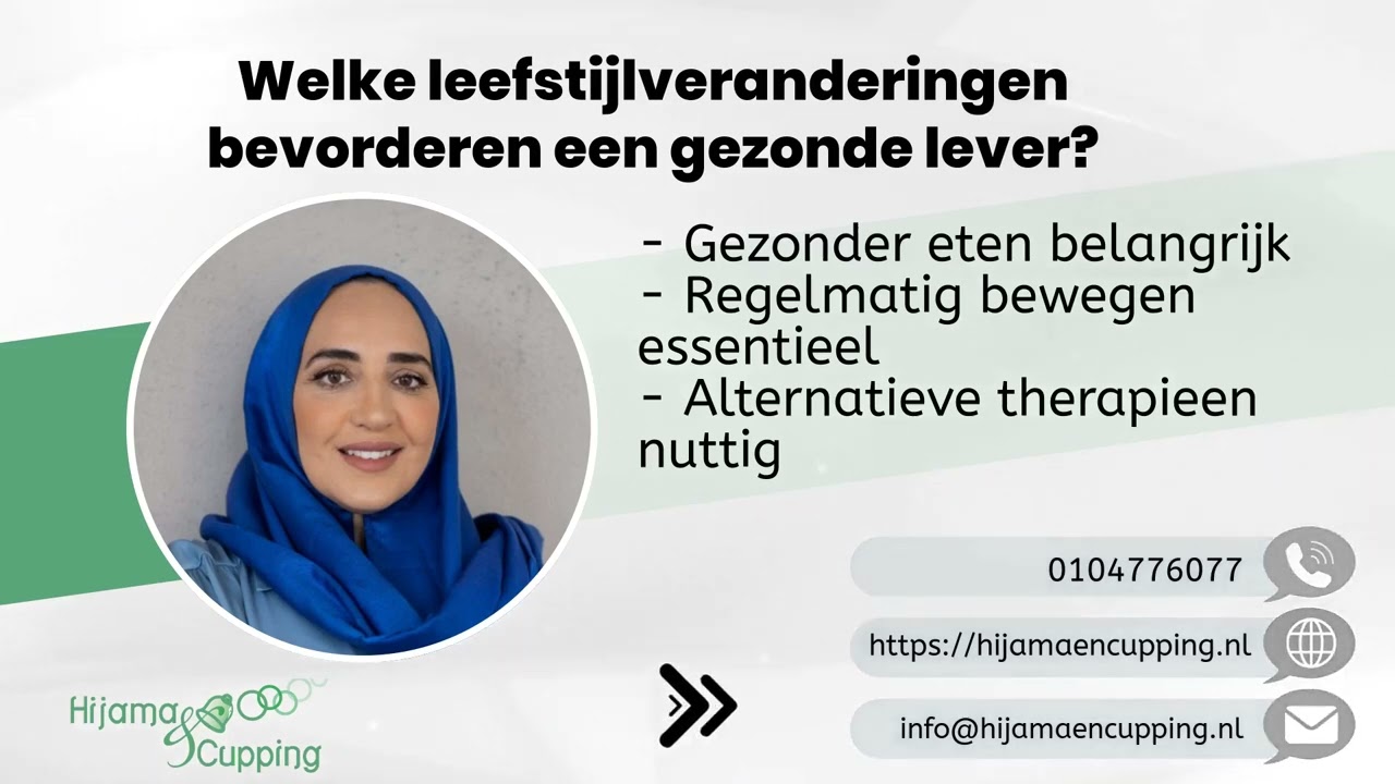 Welke leefstijlveranderingen bevorderen een gezonde lever?
